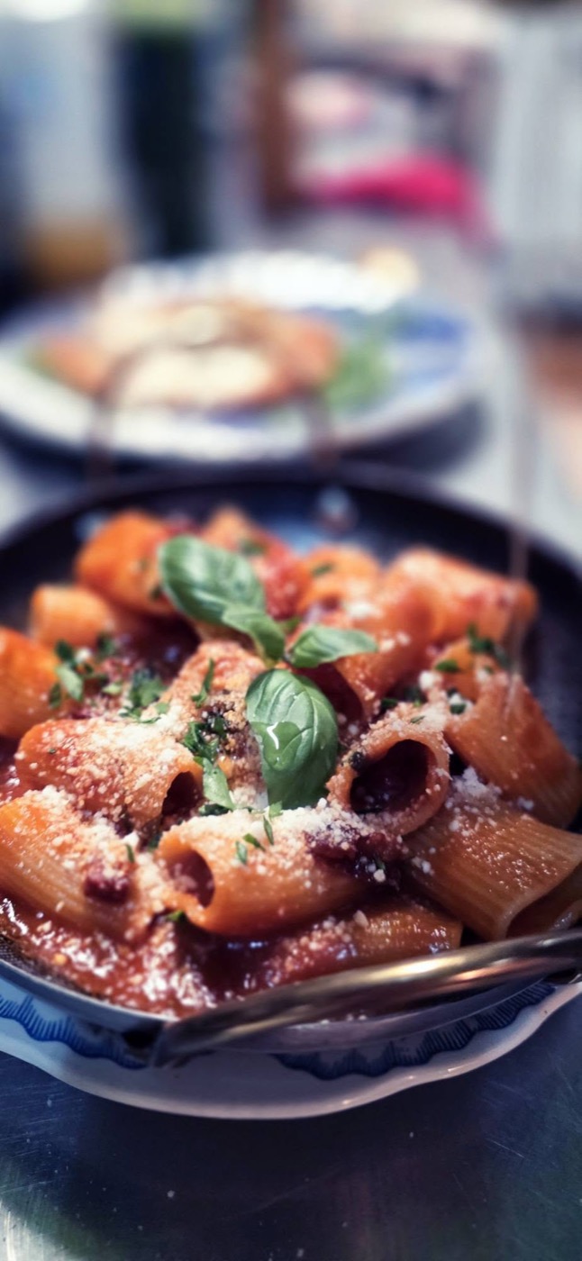 Pâtes tomate & basilic