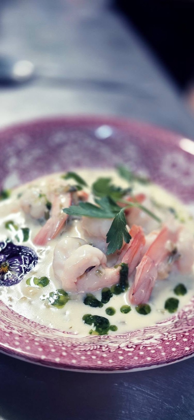 Scampis Gaëtano — beurre à l'ail